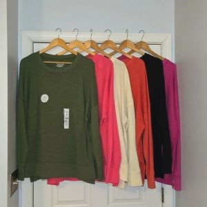 Choice of Time & Tru Split Side Sweatshirt